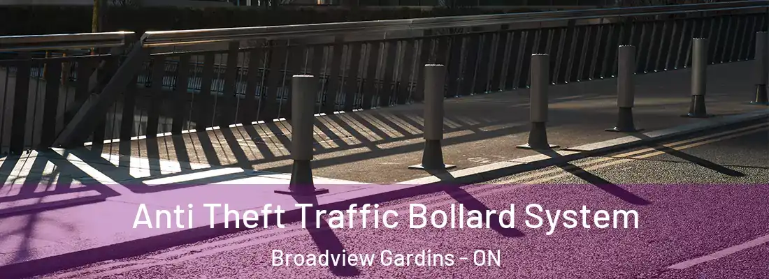  Anti Theft Traffic Bollard System Broadview Gardins - ON