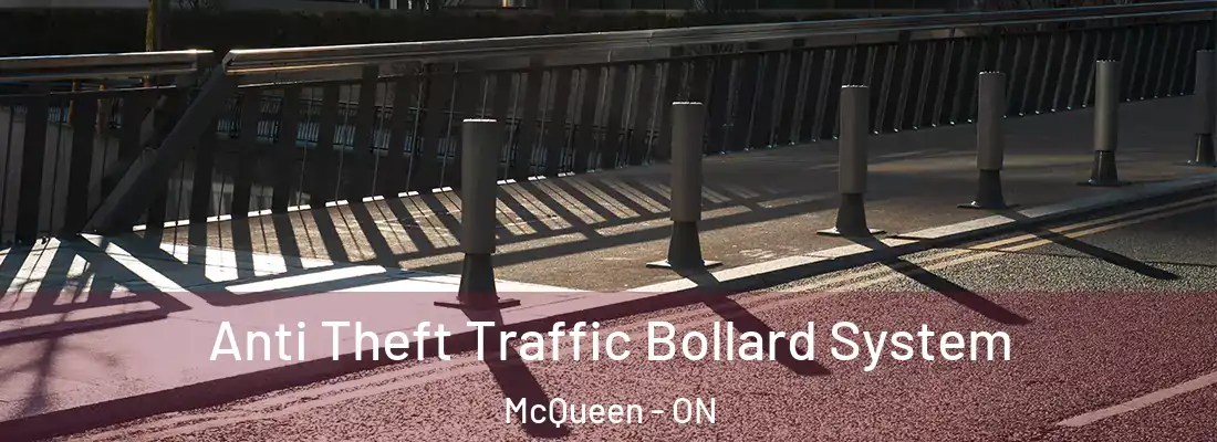  Anti Theft Traffic Bollard System McQueen - ON
