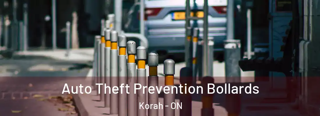  Auto Theft Prevention Bollards Korah - ON