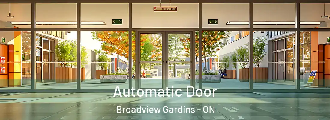  Automatic Door Broadview Gardins - ON