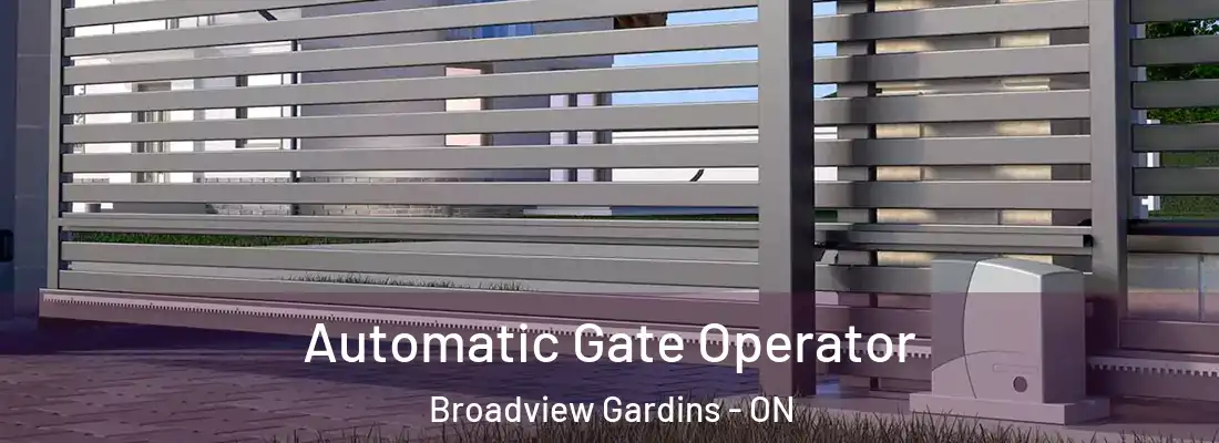  Automatic Gate Operator Broadview Gardins - ON