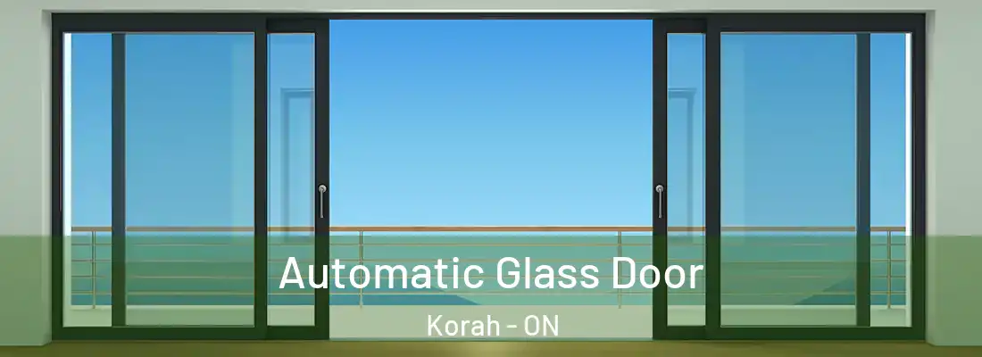  Automatic Glass Door Korah - ON