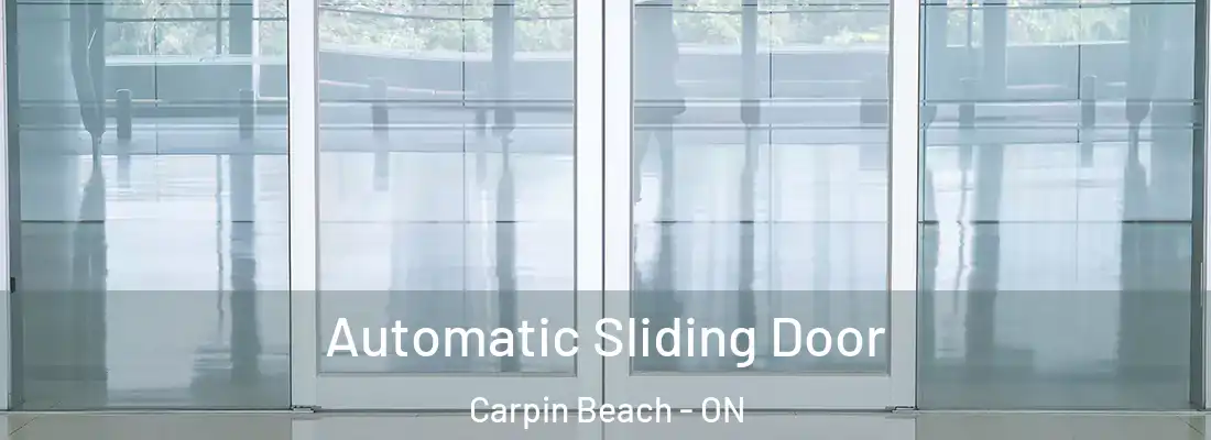  Automatic Sliding Door Carpin Beach - ON