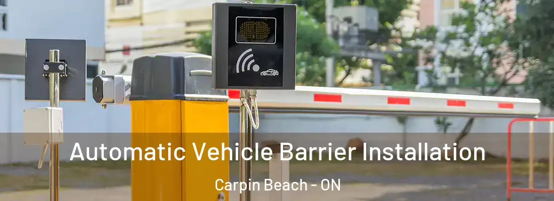  Automatic Vehicle Barrier Installation Carpin Beach - ON