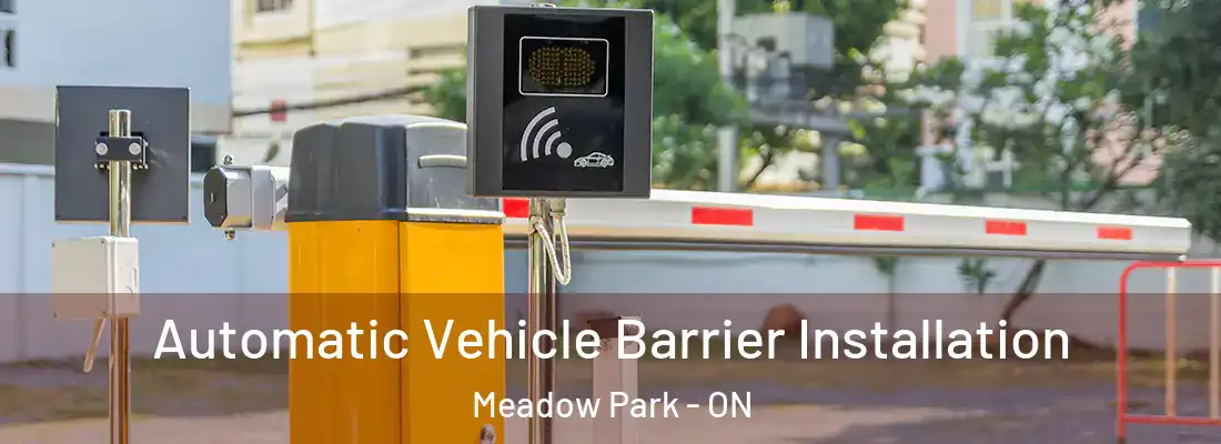  Automatic Vehicle Barrier Installation Meadow Park - ON