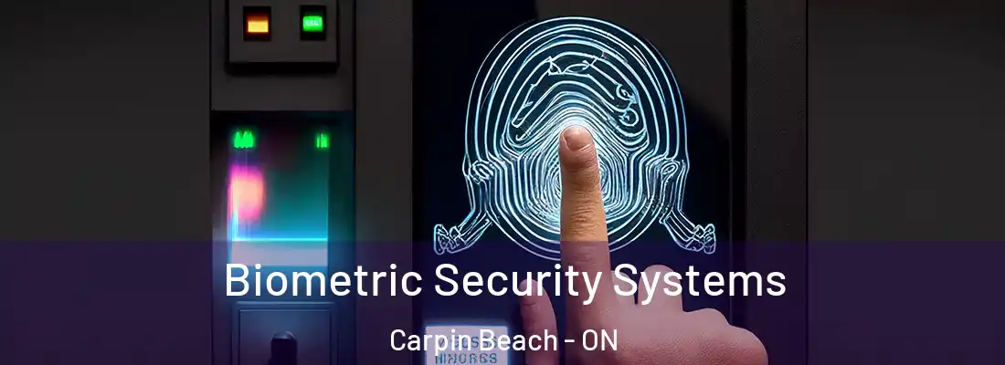  Biometric Security Systems Carpin Beach - ON