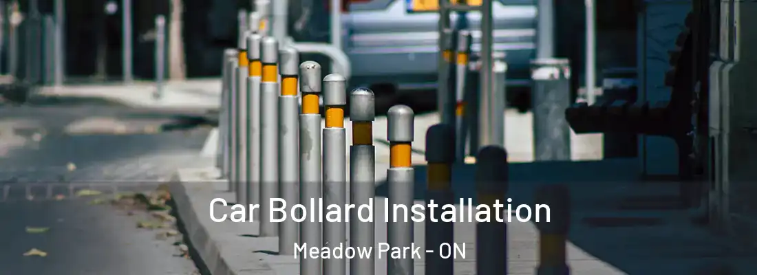  Car Bollard Installation Meadow Park - ON