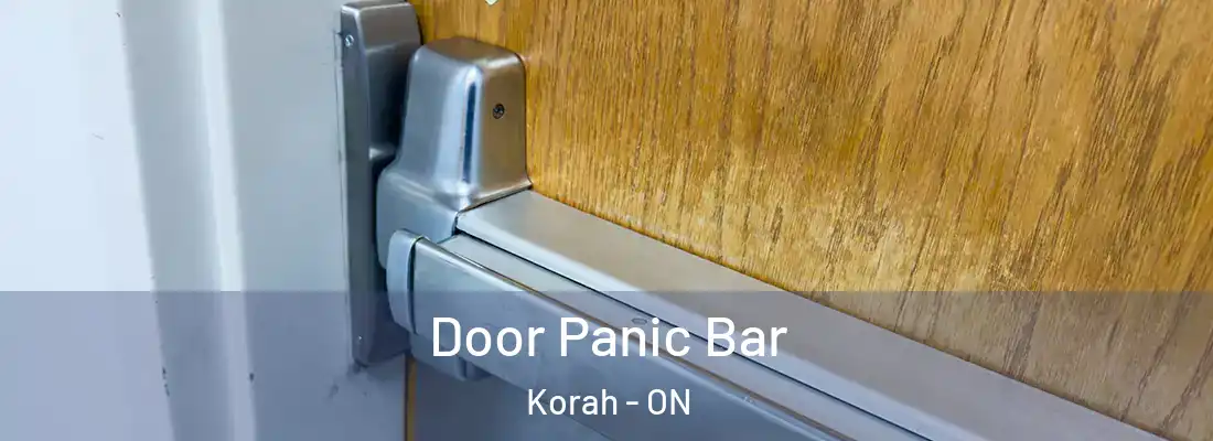  Door Panic Bar Korah - ON