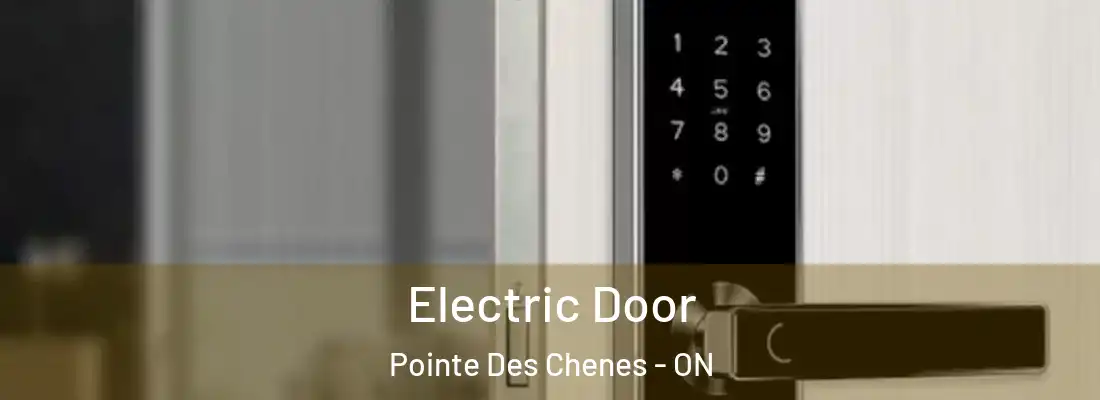  Electric Door Pointe Des Chenes - ON