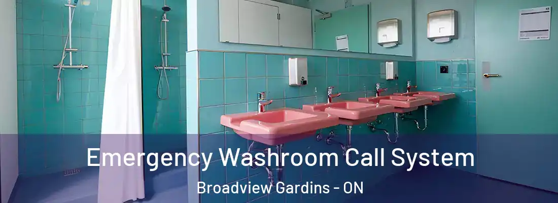  Emergency Washroom Call System Broadview Gardins - ON
