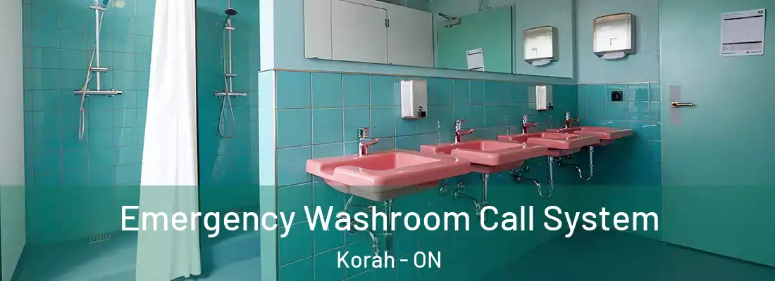  Emergency Washroom Call System Korah - ON