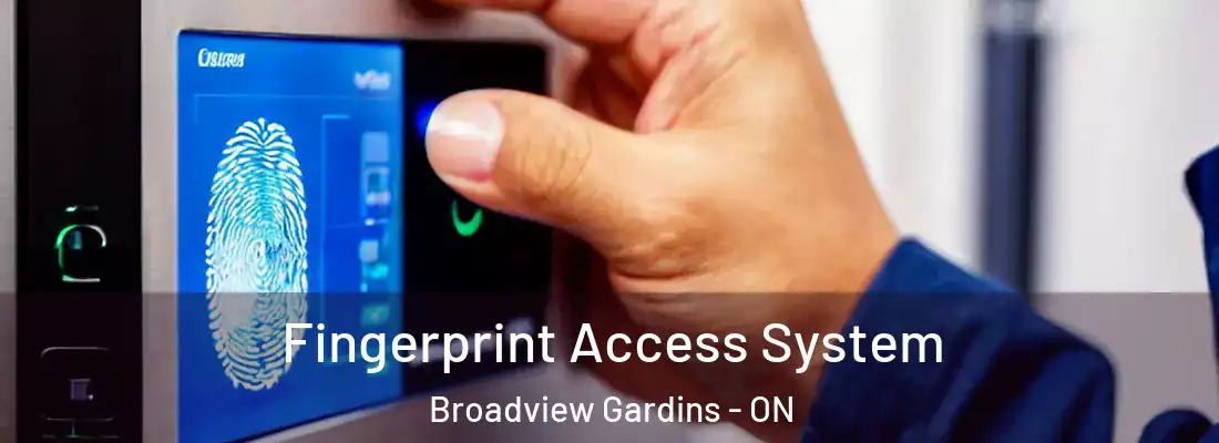  Fingerprint Access System Broadview Gardins - ON