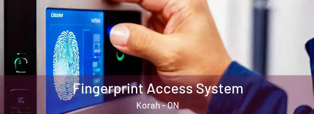  Fingerprint Access System Korah - ON