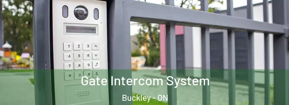  Gate Intercom System Buckley - ON