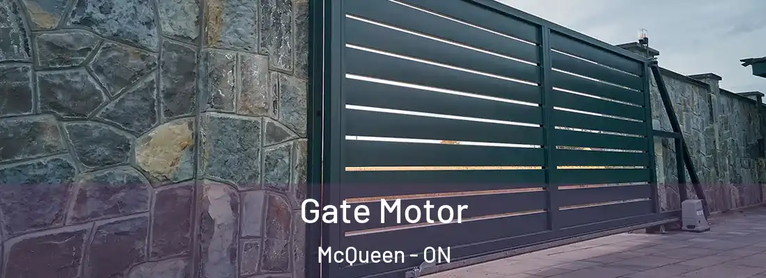  Gate Motor McQueen - ON