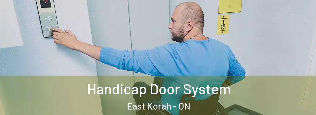  Handicap Door System East Korah - ON