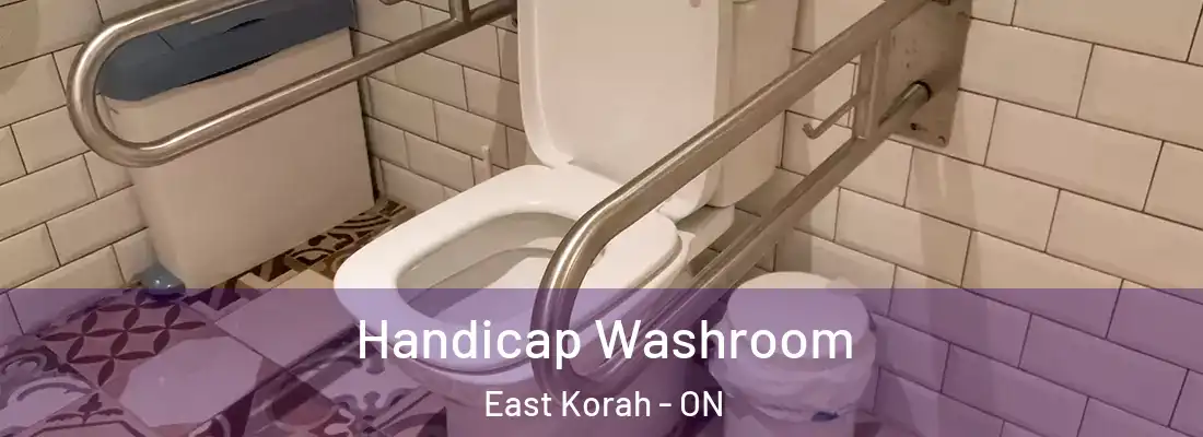  Handicap Washroom East Korah - ON