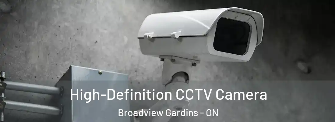  High-Definition CCTV Camera Broadview Gardins - ON