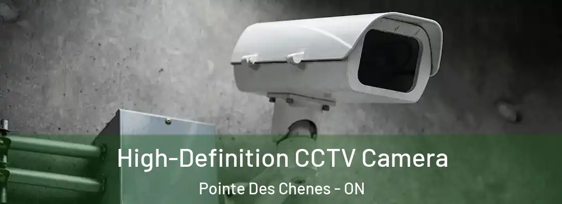  High-Definition CCTV Camera Pointe Des Chenes - ON