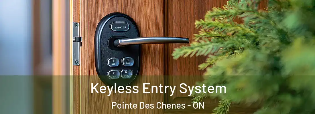  Keyless Entry System Pointe Des Chenes - ON