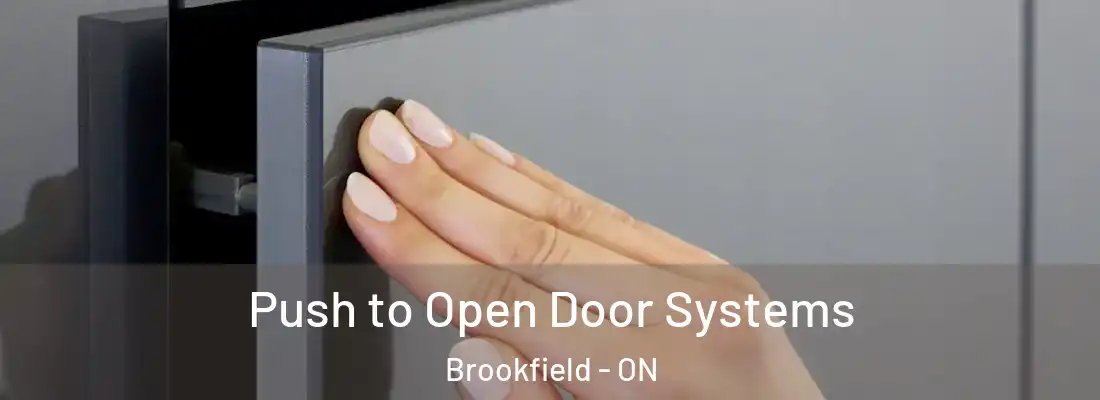 Push to Open Door Systems Brookfield - ON