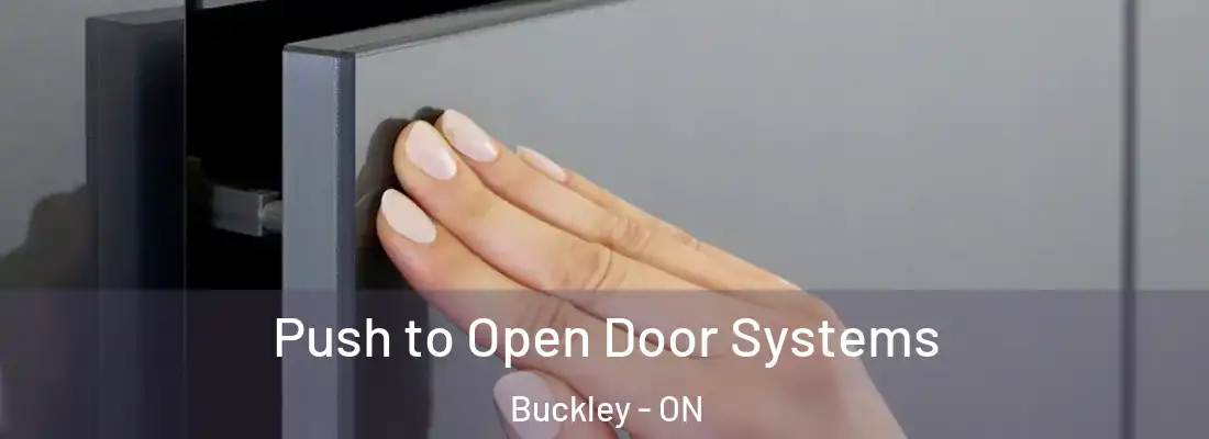  Push to Open Door Systems Buckley - ON