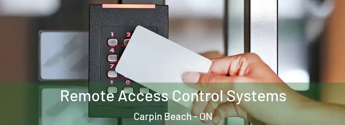  Remote Access Control Systems Carpin Beach - ON
