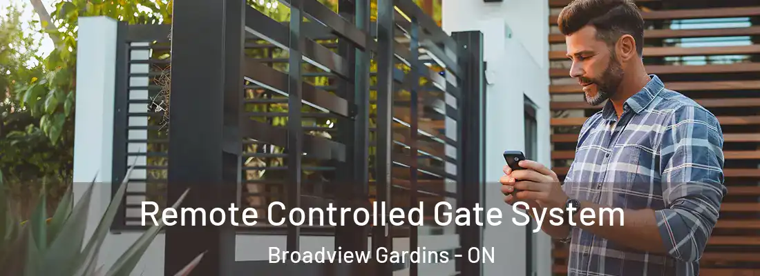  Remote Controlled Gate System Broadview Gardins - ON