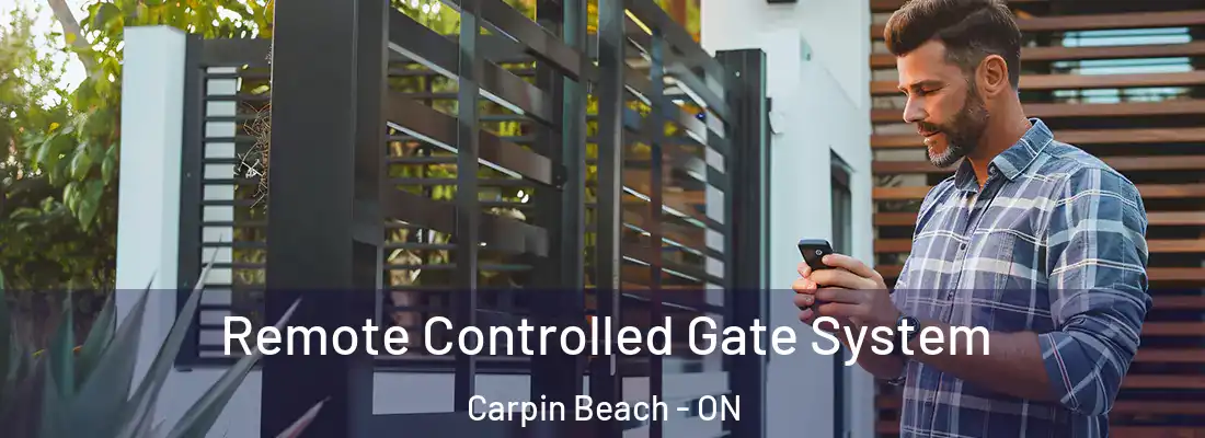  Remote Controlled Gate System Carpin Beach - ON