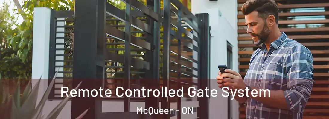  Remote Controlled Gate System McQueen - ON