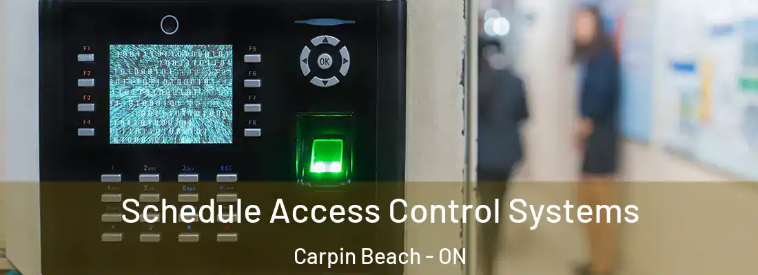  Schedule Access Control Systems Carpin Beach - ON