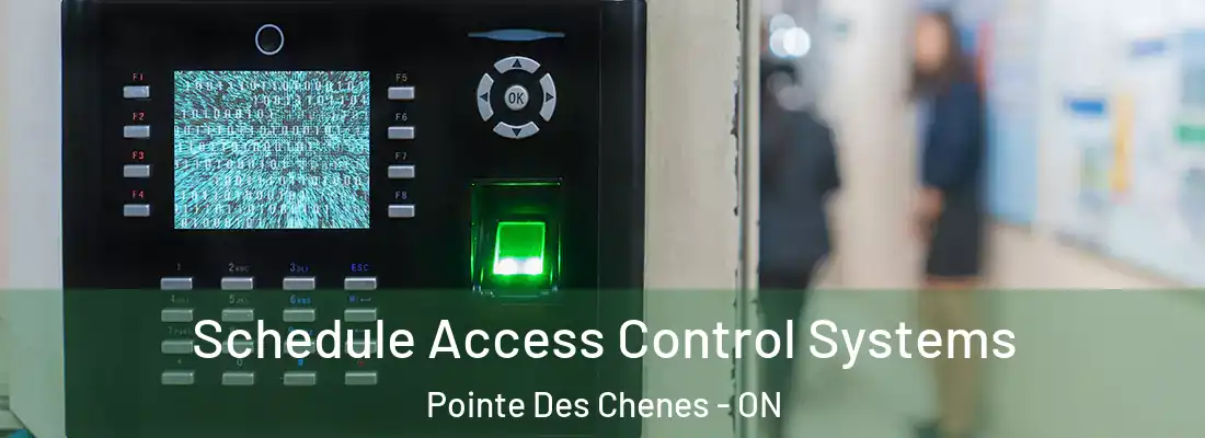  Schedule Access Control Systems Pointe Des Chenes - ON