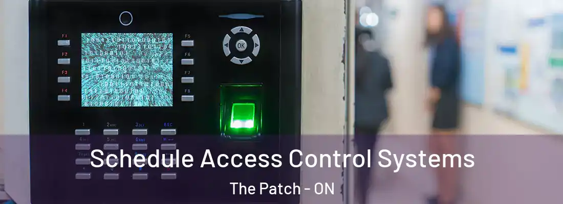 Schedule Access Control Systems The Patch - ON