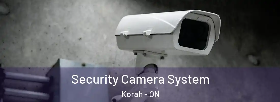  Security Camera System Korah - ON