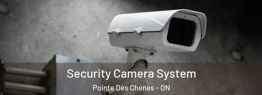  Security Camera System Pointe Des Chenes - ON