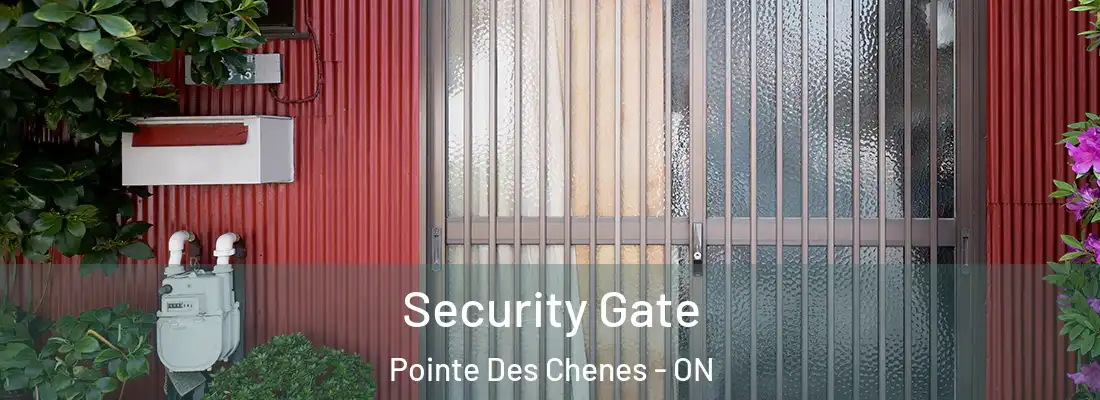  Security Gate Pointe Des Chenes - ON