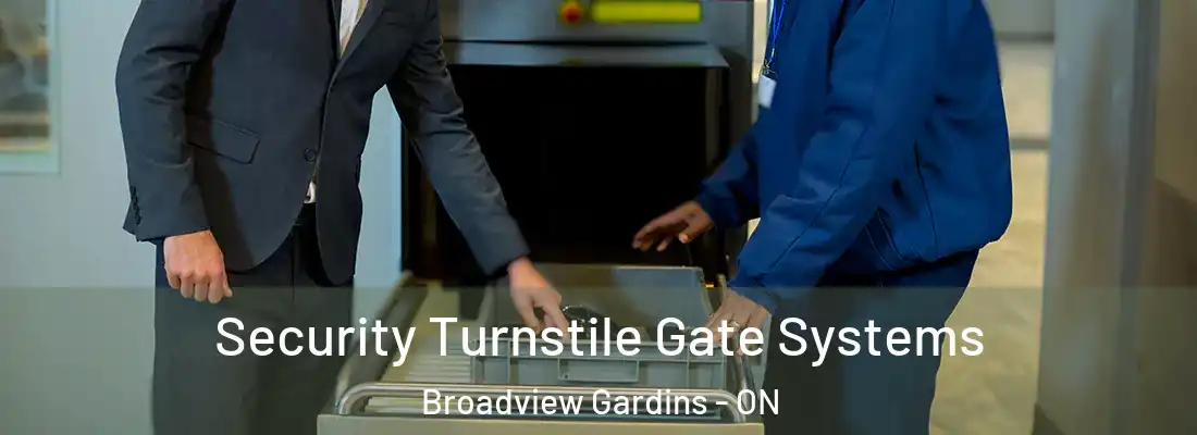  Security Turnstile Gate Systems Broadview Gardins - ON
