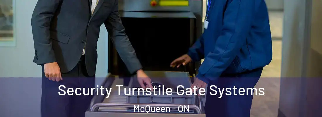  Security Turnstile Gate Systems McQueen - ON