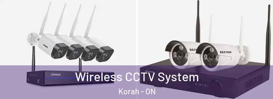  Wireless CCTV System Korah - ON